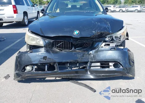 2007 BMW 530I из США, поврежденный, VIN WBANE73517CM55811